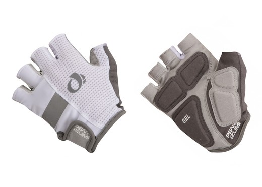 PEARL IZUMI Elite Gel Gloves white - rukavice