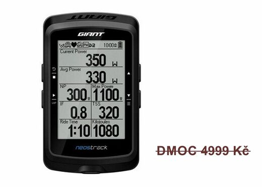GIANT Neos Track cyklopočítač s GPS - DOPRODEJ