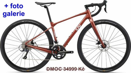 Liv Devote 2 Terracota dámské gravel kolo - AKCE