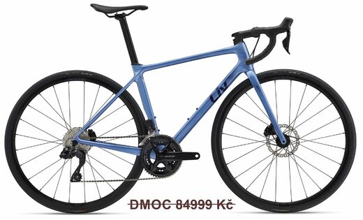 LIV Langma Advanced 1 Disc Di2 2023 Estoril Blue - AKCE
