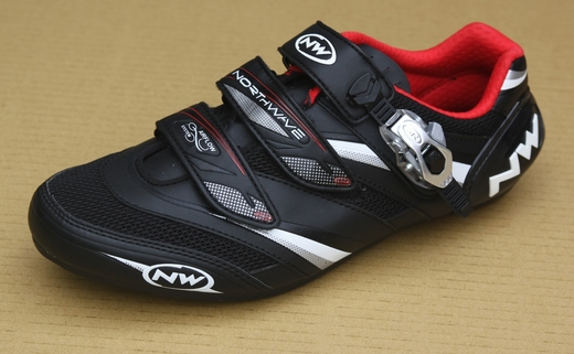Northwave Vertigo Pro SBS black white red 1.JPG