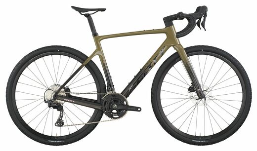 SCOTT Addict Gravel 40 2026 Kaki Green/Carbon Black